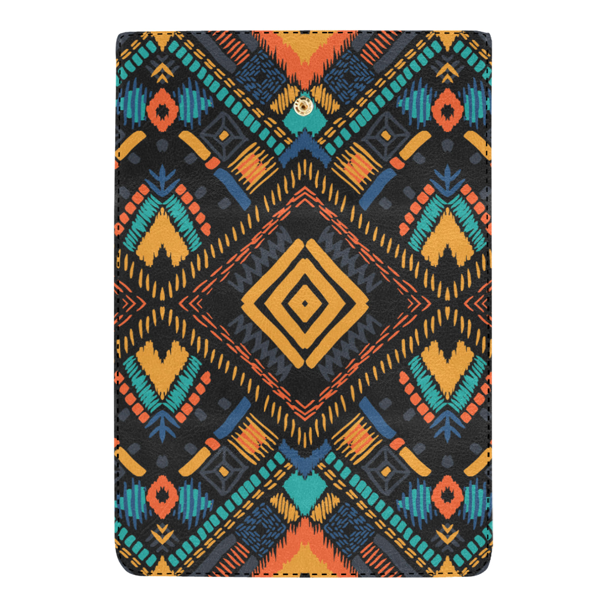 Kente Pattern Print Design 05 Women's Trifold Wallet