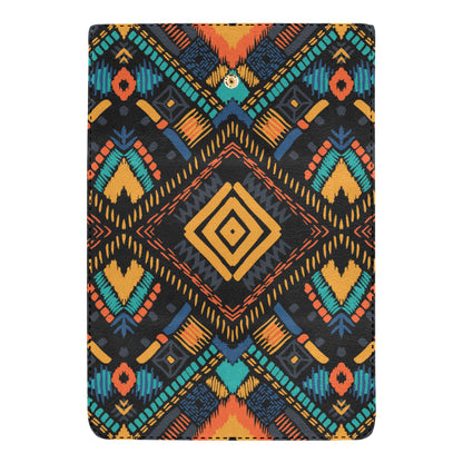 Kente Pattern Print Design 05 Women's Trifold Wallet