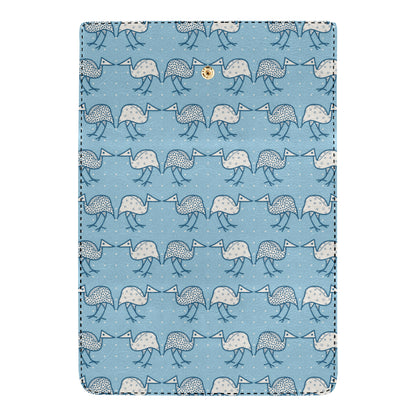 Emu Pattern Print Design 01 Women's Trifold Wallet