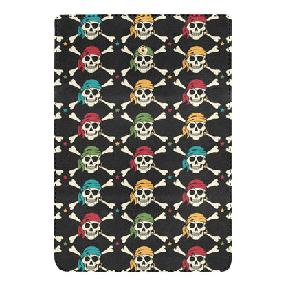 Pirate Pattern Print Design A01 Women's Trifold Wallet