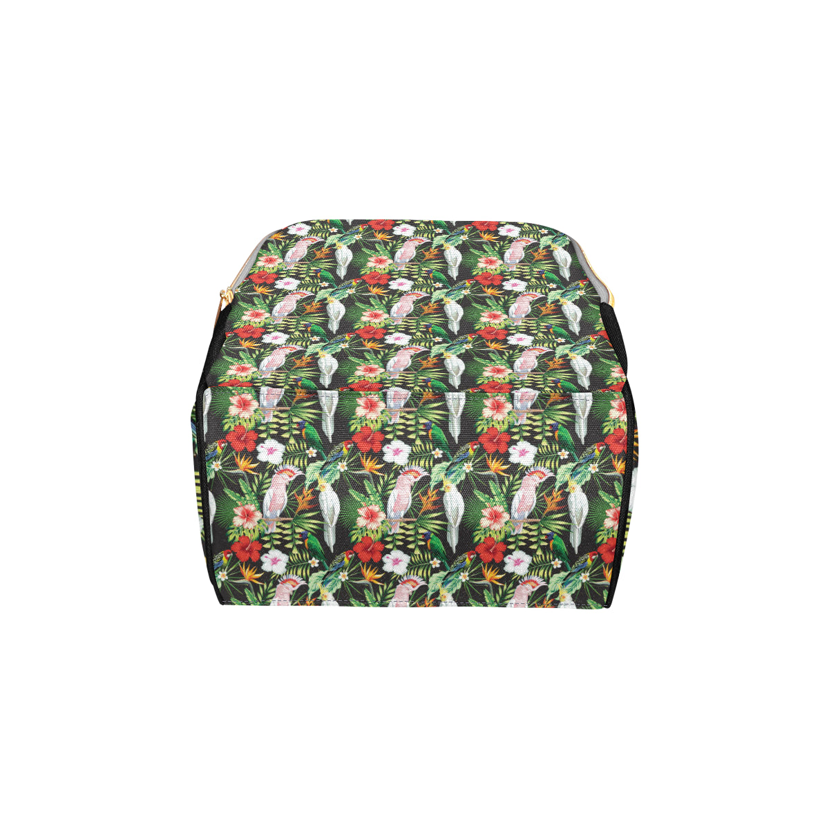 Tropical Flower Pattern Print Design TF03 Diaper Bag Backpack