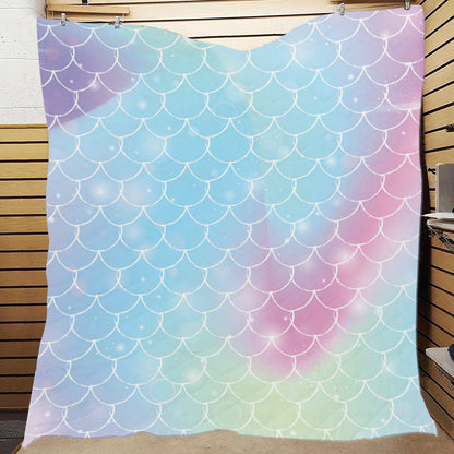 Rainbow Pattern Print Design A06 Premium Quilt