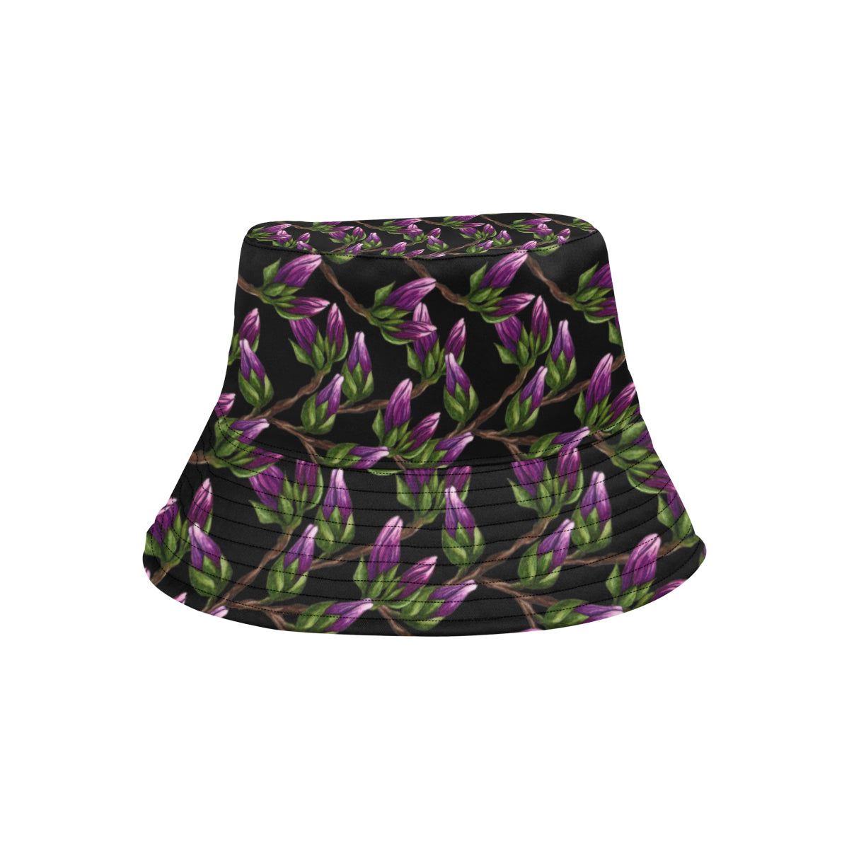 Magnolia Pattern Print Design MAG010 Unisex Bucket Hat