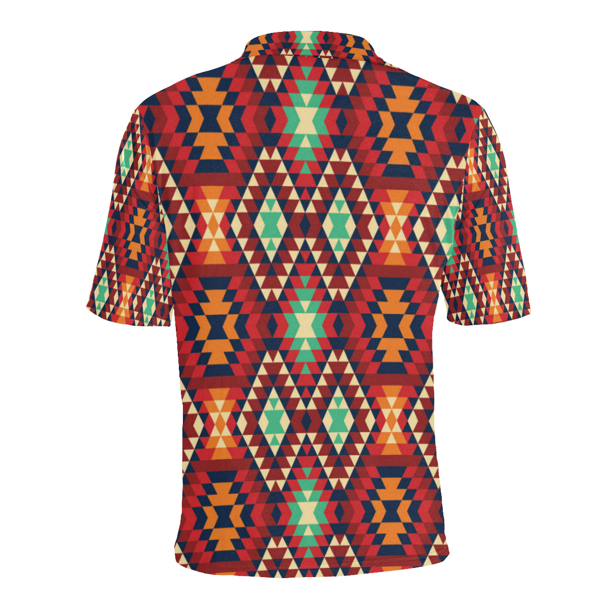 Native Pattern Print Design A07 Men Polo Shirt