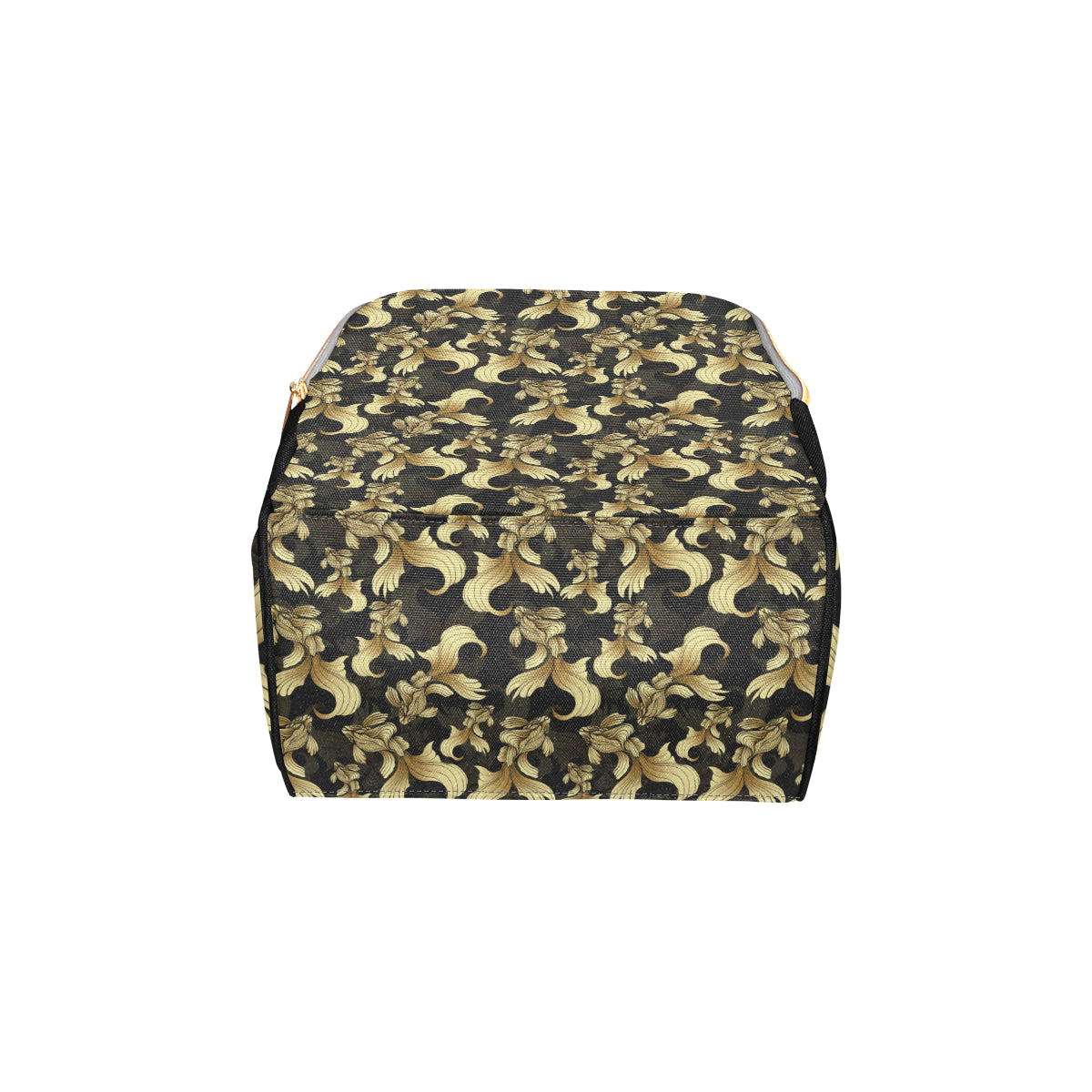 Goldfish Pattern Print Design 02 Diaper Bag Backpack