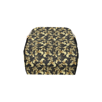 Goldfish Pattern Print Design 02 Diaper Bag Backpack
