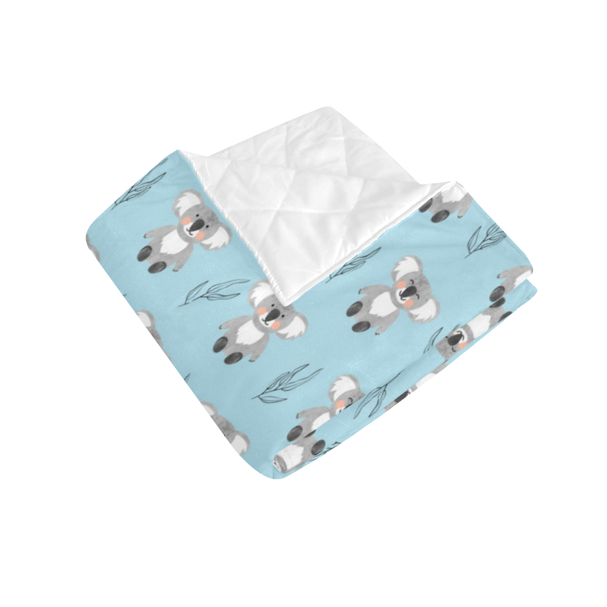 Koala Pattern Print Design 01 Premium Quilt