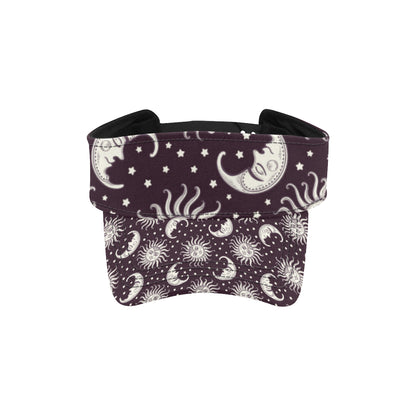 Sun Moon Face Unisex Sun Visor