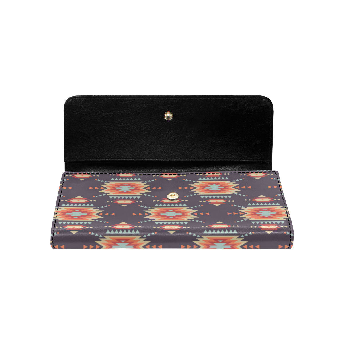 Tribal indians Aztec Women's Trifold Wallet