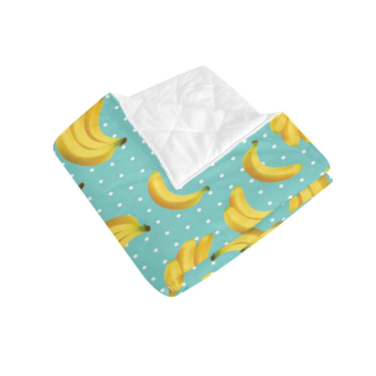 Banana Pattern Print Design BA02 Premium Quilt