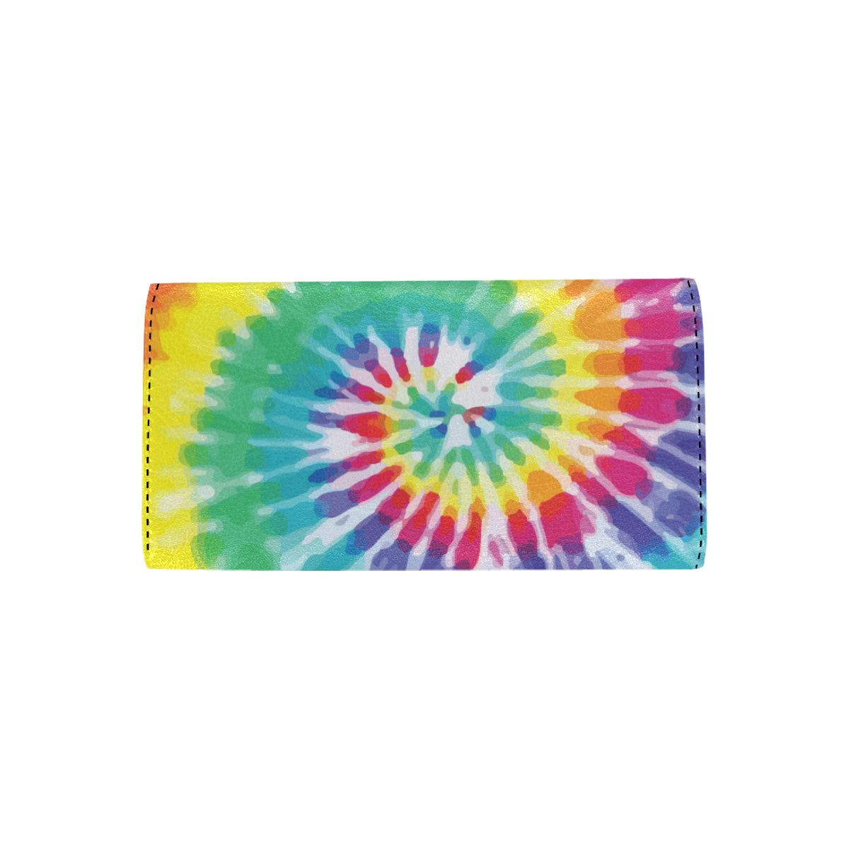 Tie Dye Women's Trifold Wallet