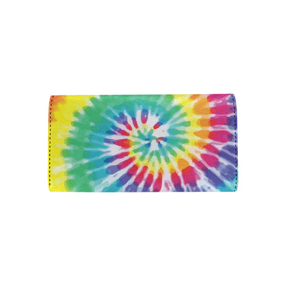 Tie Dye Women's Trifold Wallet