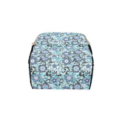 Carnations Pattern Print Design CN04 Diaper Bag Backpack