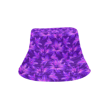 Amaryllis Pattern Print Design AL03 Unisex Bucket Hat