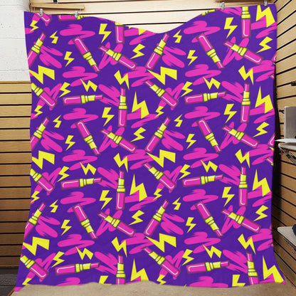 Lipstick Pattern Print Design LT04 Premium Quilt