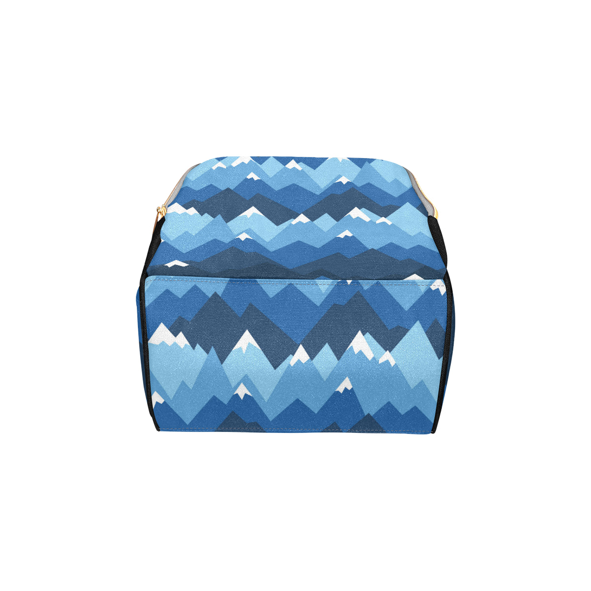 Mountain Pattern Print Design 04 Diaper Bag Backpack