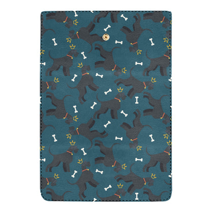 Schnauzers Pattern Print Design A04 Women's Trifold Wallet
