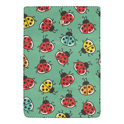 Ladybug Pattern Print Design 02 Women's Trifold Wallet