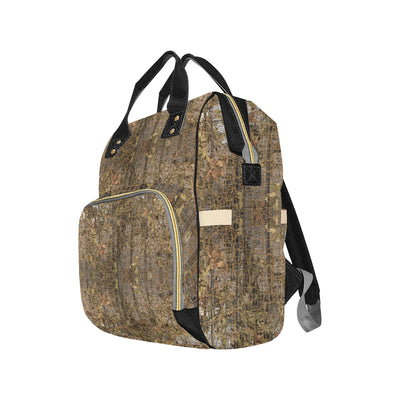 Camouflage Realtree Pattern Print Design 01 Diaper Bag Backpack