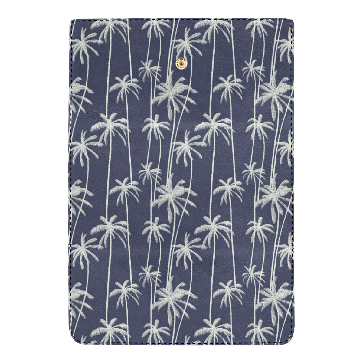 Palm Tree Pattern Print Design PT06 Women's Trifold Wallet