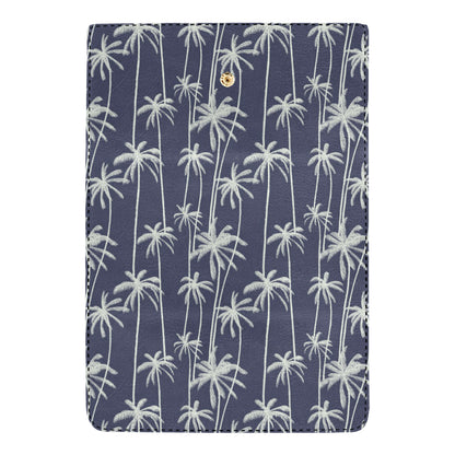 Palm Tree Pattern Print Design PT06 Women's Trifold Wallet