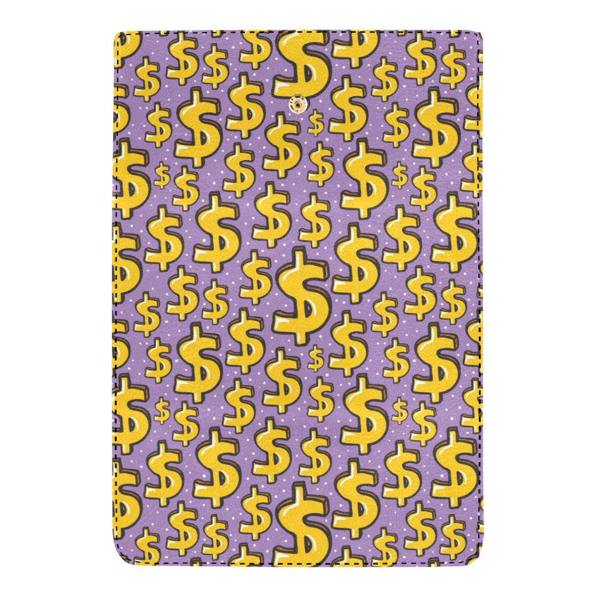 Dollar Pattern Print Design DO01 Women's Trifold Wallet