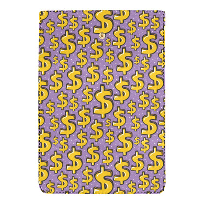 Dollar Pattern Print Design DO01 Women's Trifold Wallet