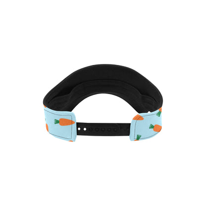Carrot Pattern Print Design 03 Unisex Sun Visor