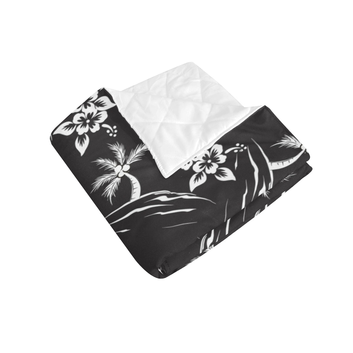 Palm Tree Pattern Print Design PT02 Premium Quilt