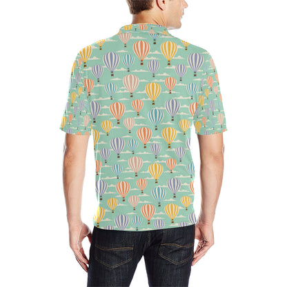 Ballon Pattern Print Design 01 Men Polo Shirt