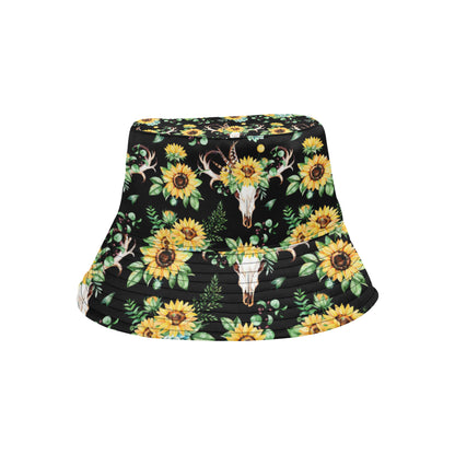 Sunflower Pattern Print Design SF08 Unisex Bucket Hat