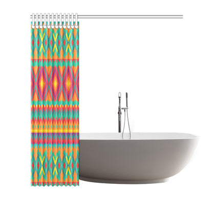Mexican Pattern Print Design 04 Shower Curtain
