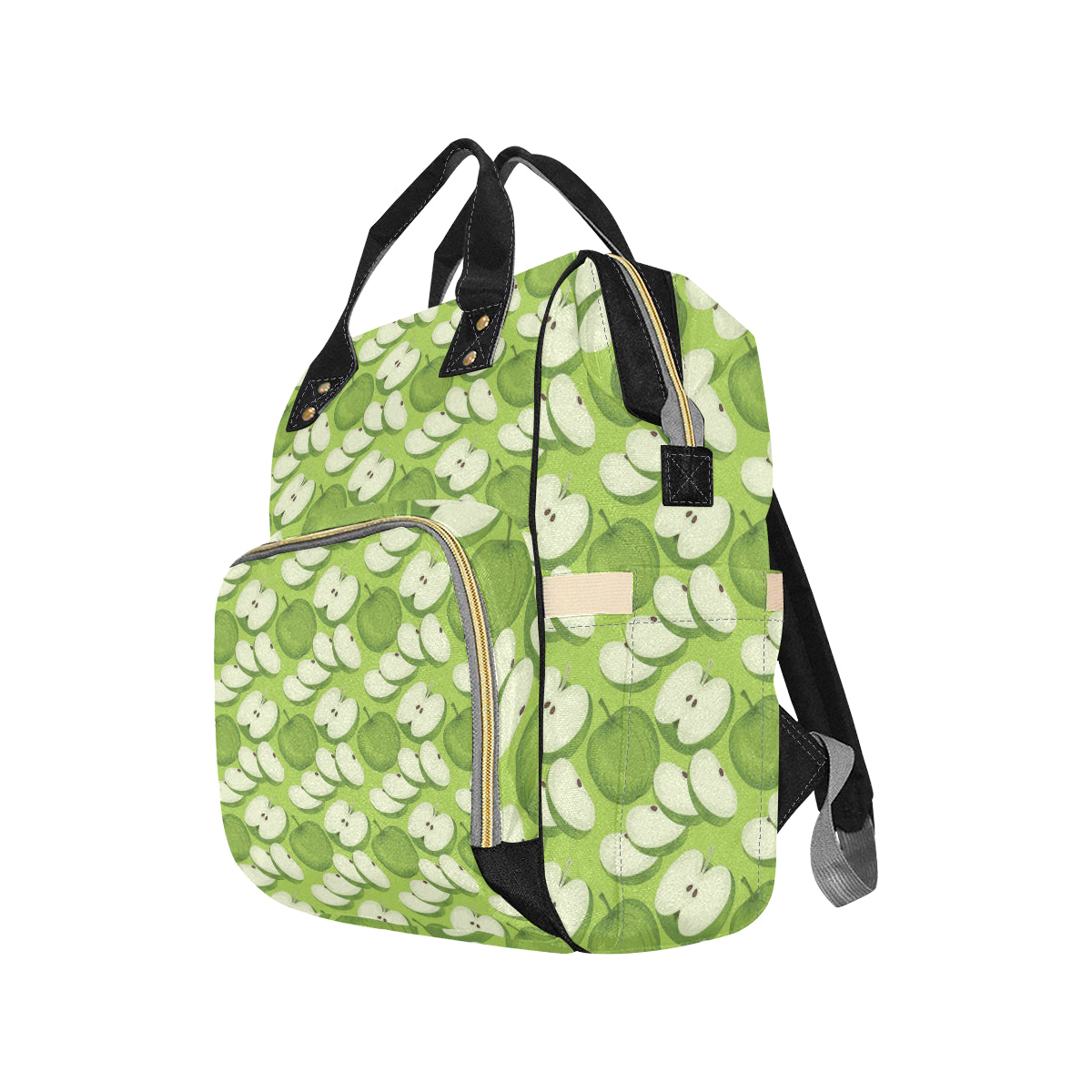 Apple Pattern Print Design AP010 Diaper Bag Backpack