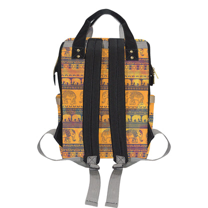 Elephant Aztec Diaper Bag Backpack