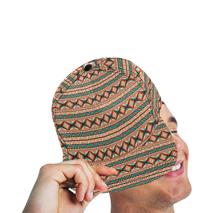 Navajo Western Style Print Pattern Snapback Cap
