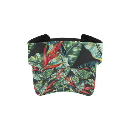 Bird Of Paradise Pattern Print Design BOP06 Unisex Sun Visor