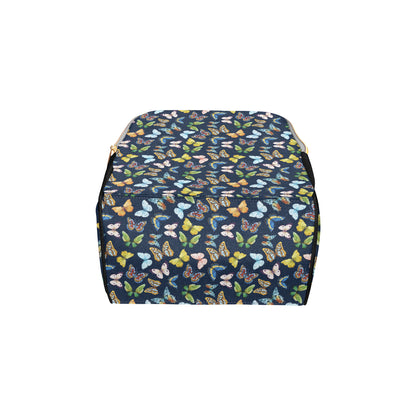 Butterfly Beautiful Print Pattern Diaper Bag Backpack