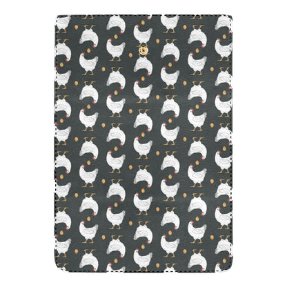 Chicken Pattern Print Design 06 Women's Trifold Wallet
