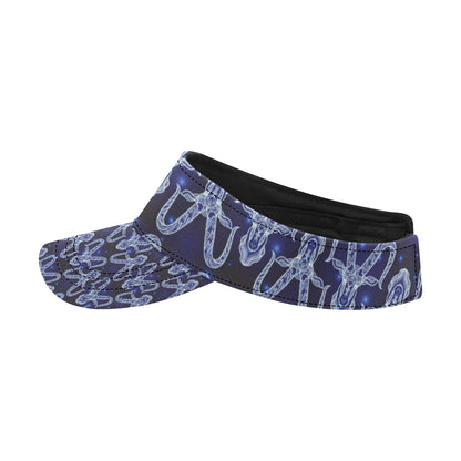 Capricorn Zodiac Pattern Print Design 03 Unisex Sun Visor