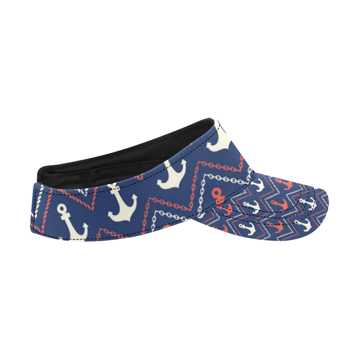 Anchor Pattern Print Design 07 Unisex Sun Visor