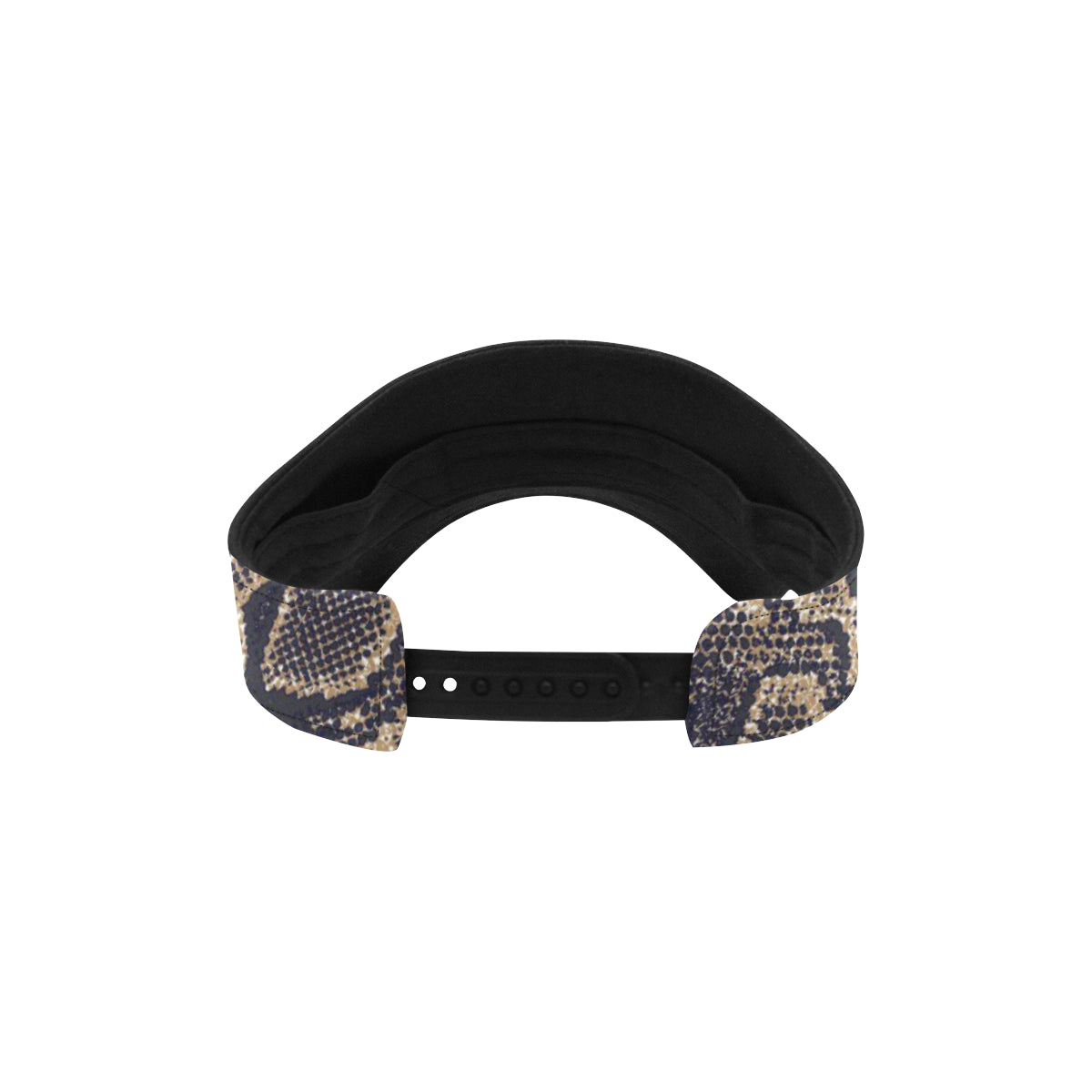 Snake Skin Pattern Print Unisex Sun Visor