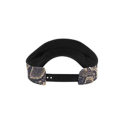 Snake Skin Pattern Print Unisex Sun Visor
