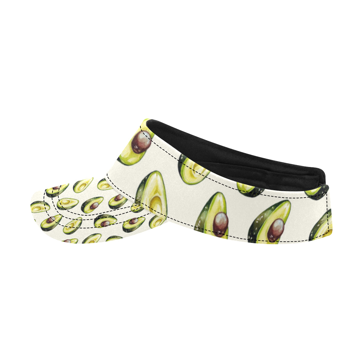 Avocado Pattern Print Design 01 Unisex Sun Visor