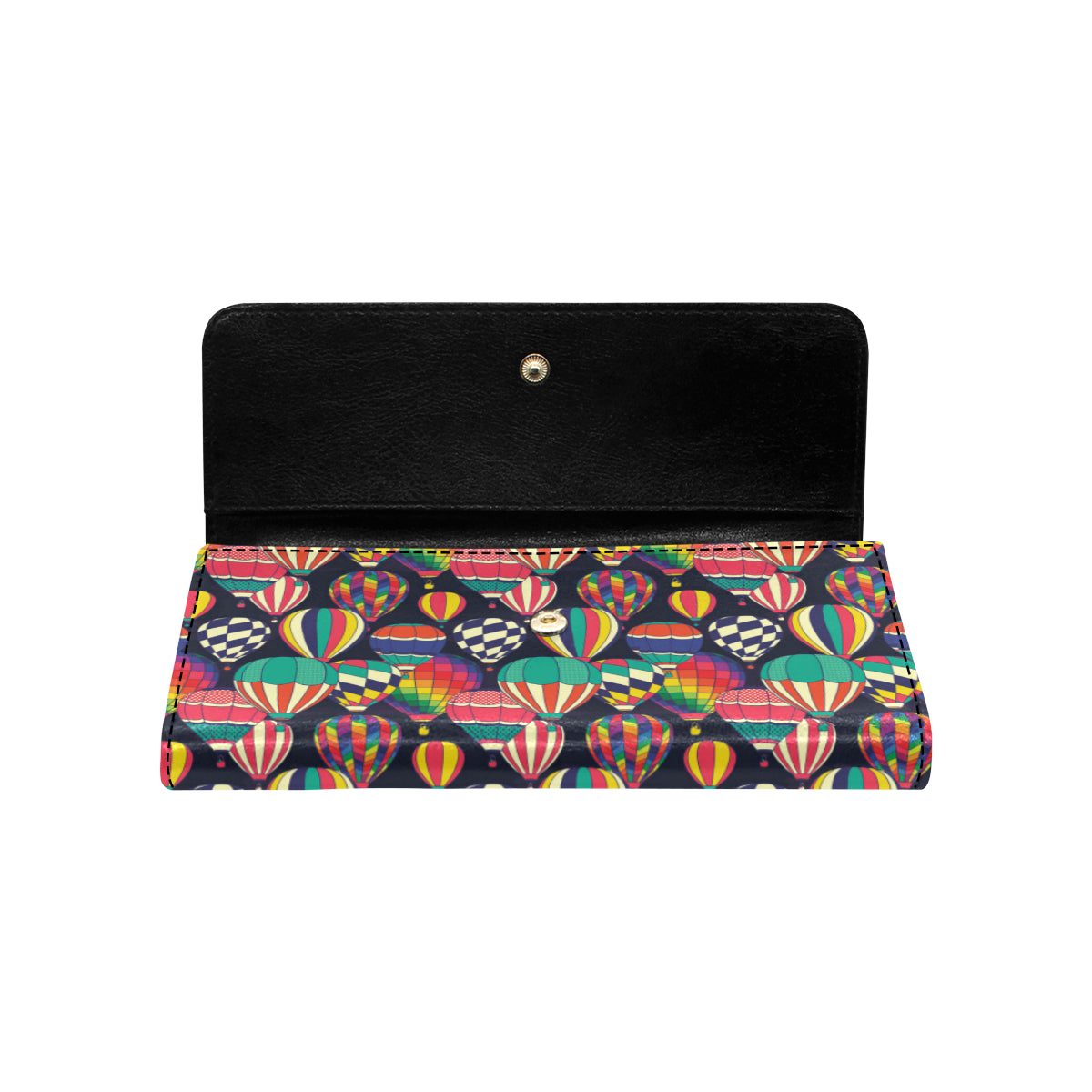 Ballon Pattern Print Design 02 Women's Trifold Wallet