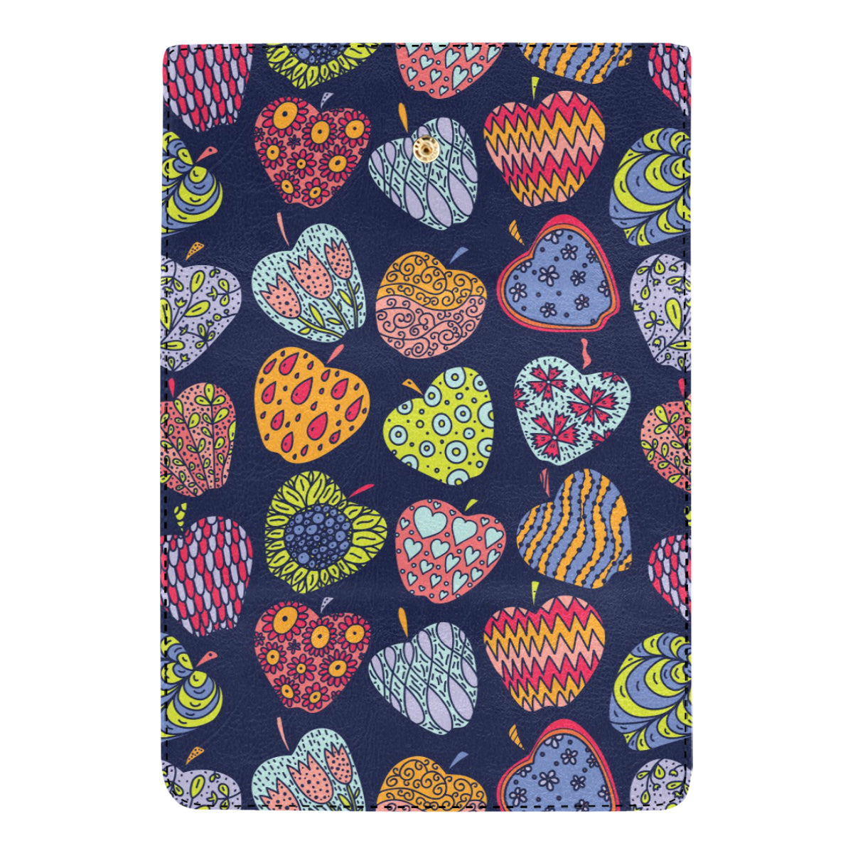 Apple Pattern Print Design AP05 Women's Trifold Wallet