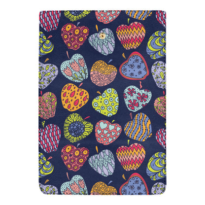 Apple Pattern Print Design AP05 Women's Trifold Wallet