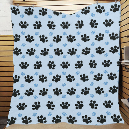 Paw Pattern Print Design A04 Premium Quilt