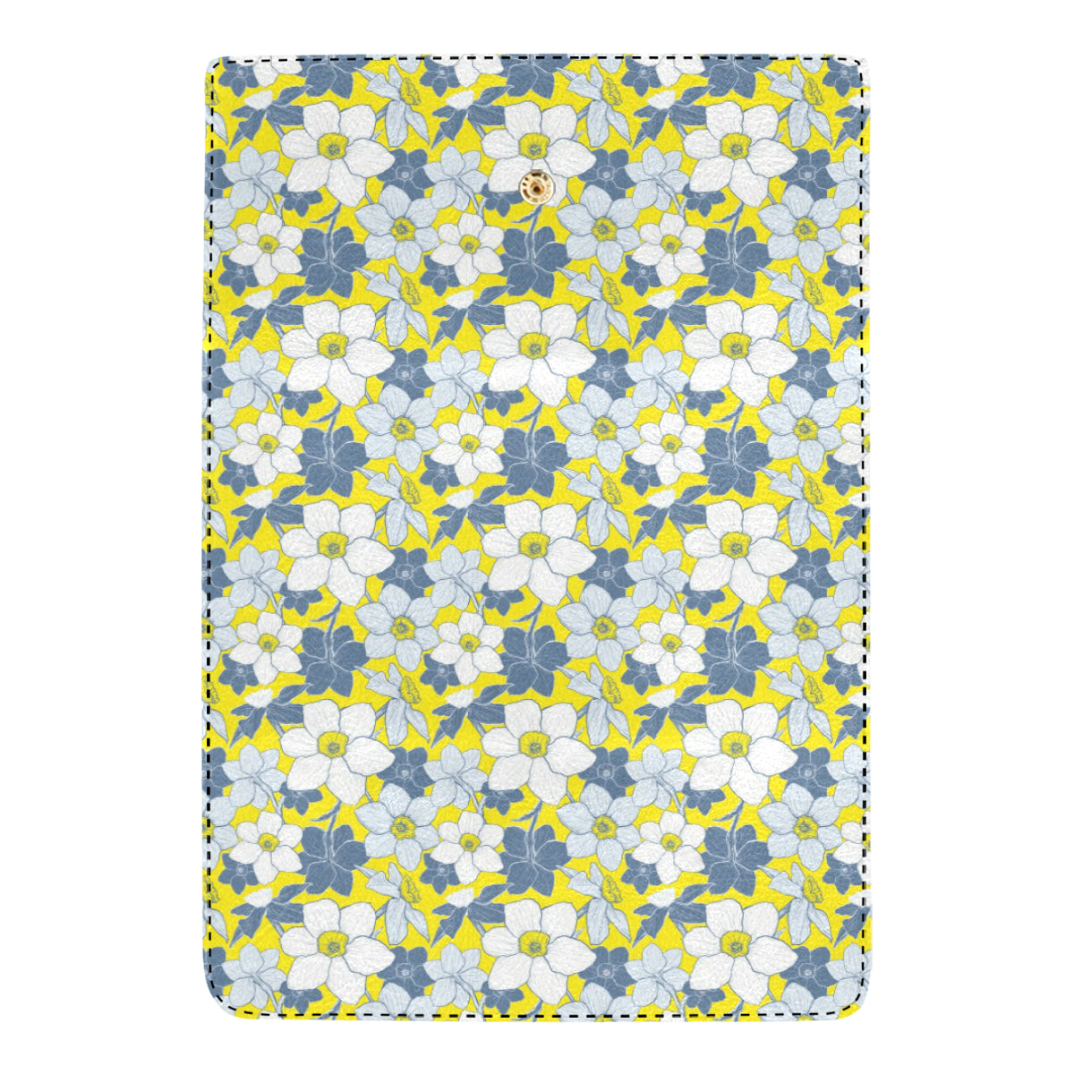 Daffodils Pattern Print Design 01 Women's Trifold Wallet