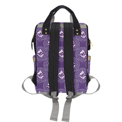 Pisces Pattern Print Design A02 Diaper Bag Backpack