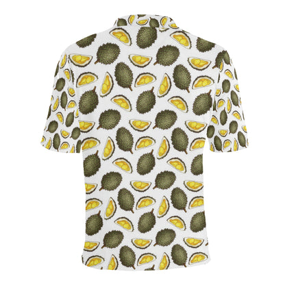 Durian Pattern Print Design DR03 Men Polo Shirt